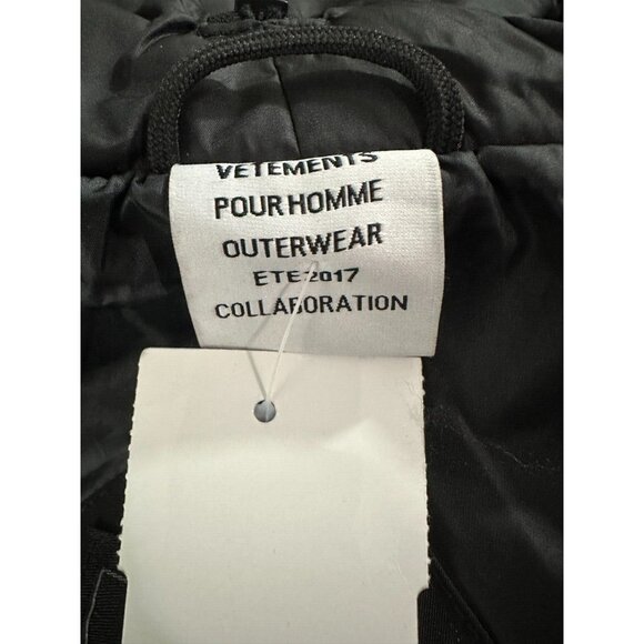 Vetements Canada Goose Down Jacket Parka color black sz XL - Picture 6 of 16